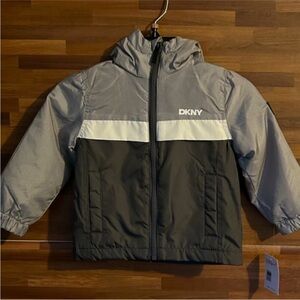 DKNY Baby Boys Toddler Fleece Jacket - 2T